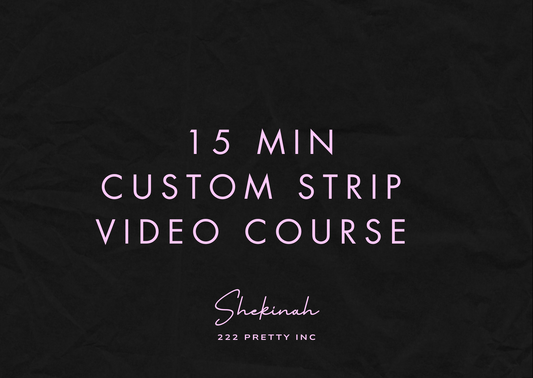Intro Custom Strip Video Tutorial +Bonus